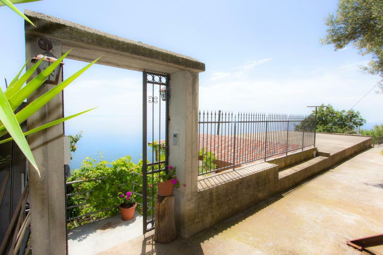 "Casalena" Villa A Furore Amalfi Coast Con Grande Terrazzo E Vista Sul Mare Eksteriør billede